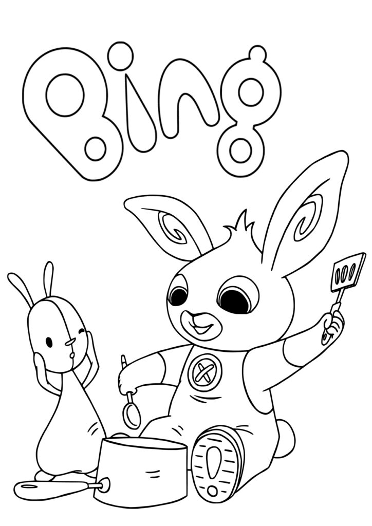 Kolorowanka, Malowanka do wydruku Bing