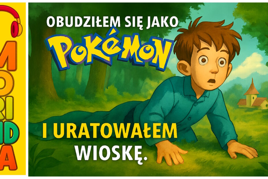 Miniaturka do bajki audio „Obudziłem się jako Pikachu!” – magiczna przygoda na dobranoc.