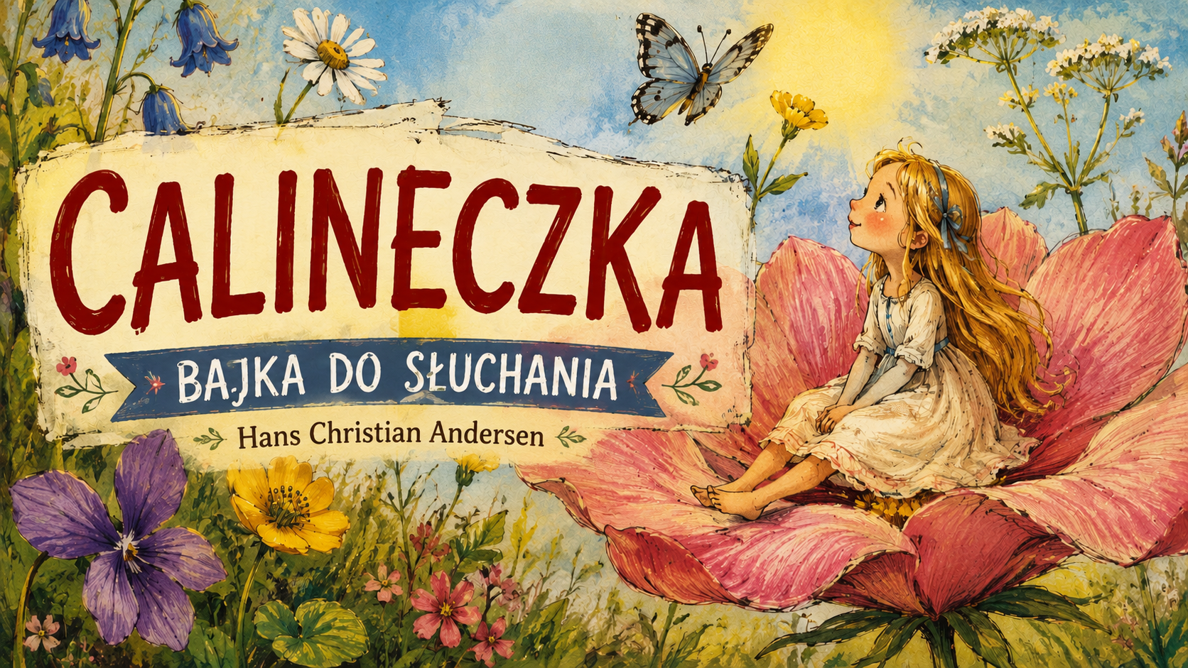 Calineczka – bajka Hansa Christiana Andersena, słuchowisko dla dzieci